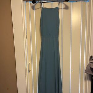 Lulus slate blue dress. Size L